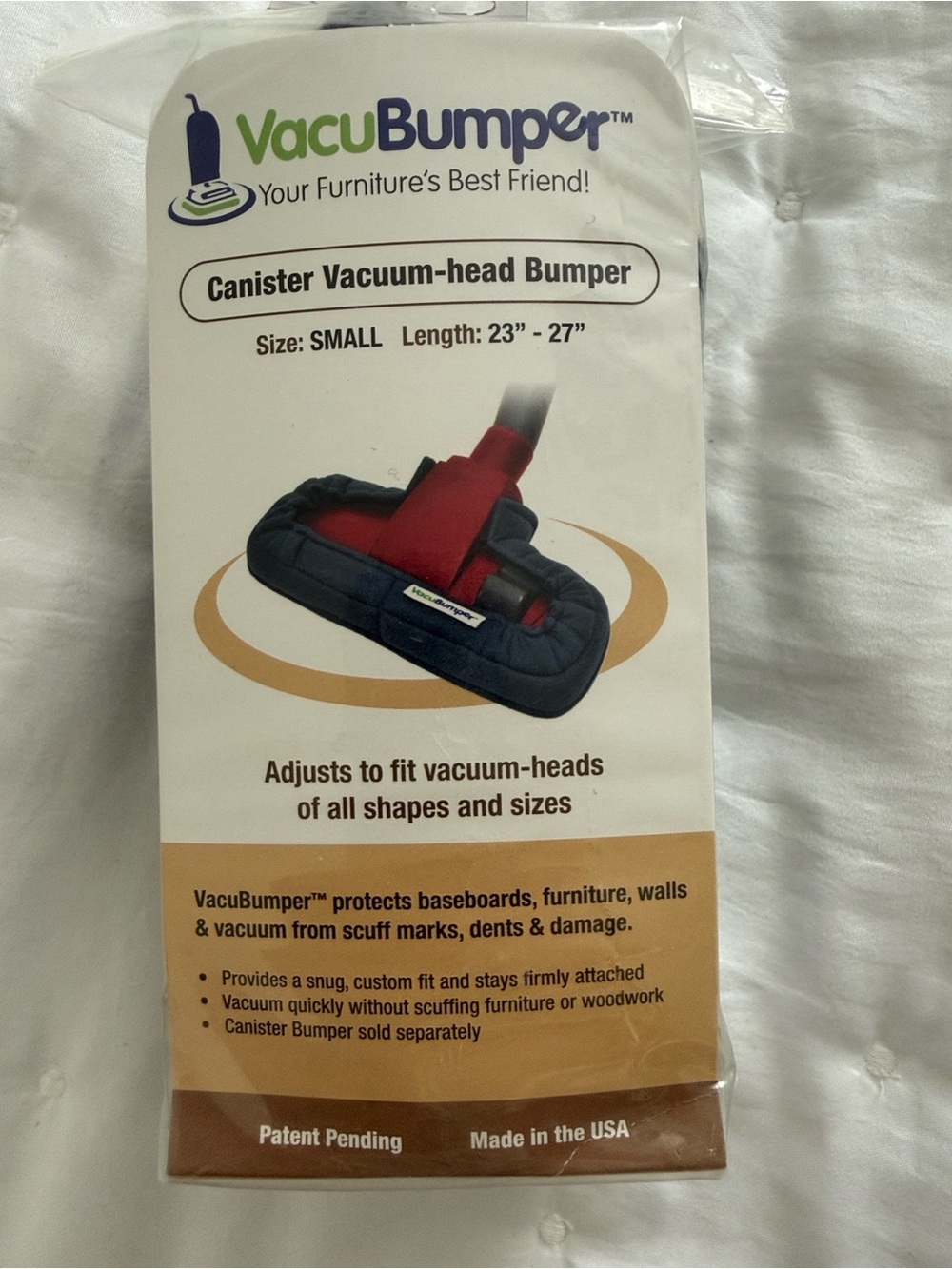 VacuBumper Small Brand New